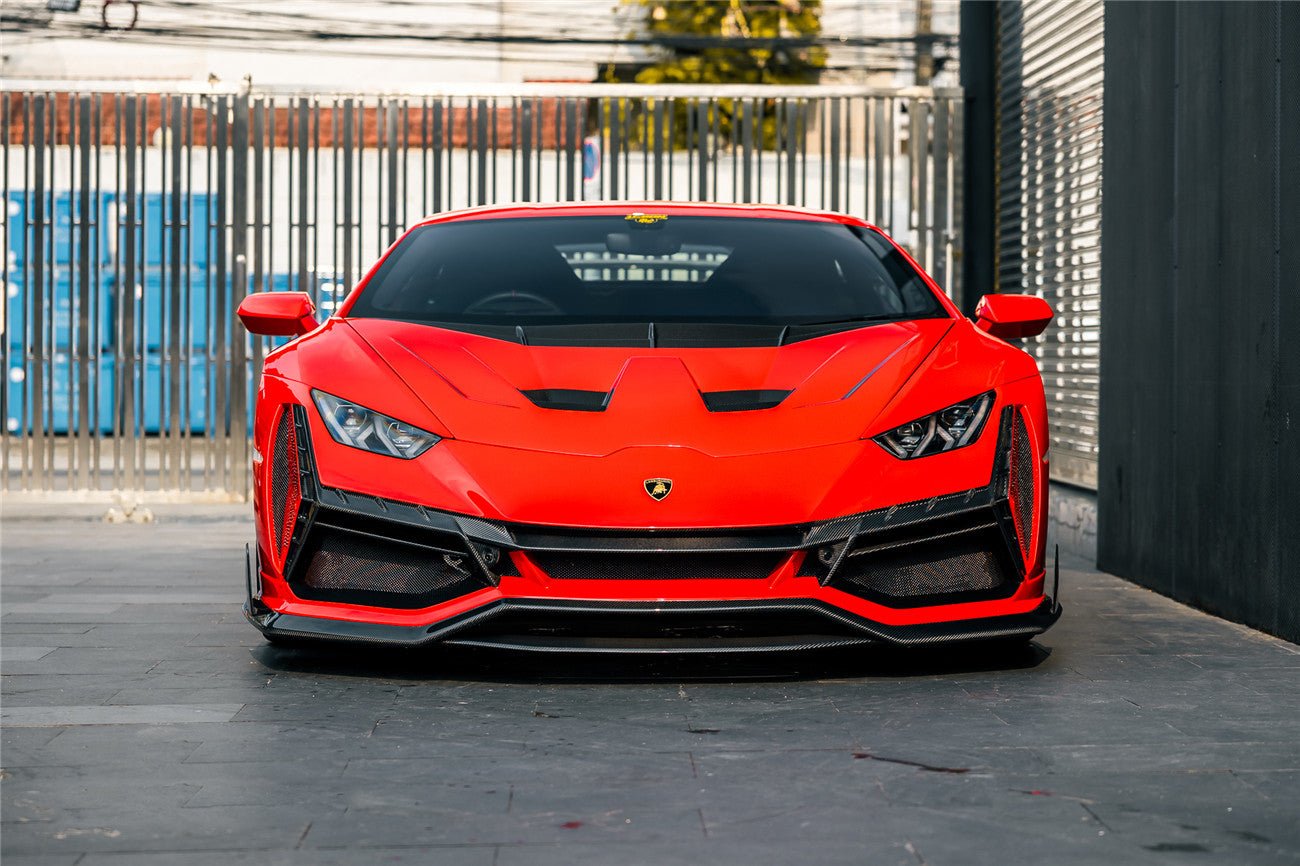 2015 - 2025 Lamborghini Huracan LP610 & LP580 & EVO & Tecnica BKSSII Style Front Bumper